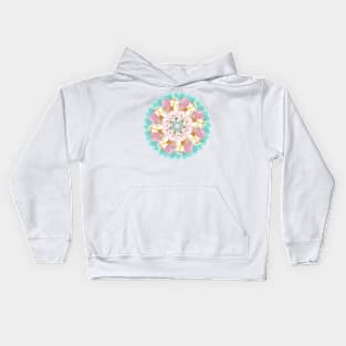 sweet milkshake mandala Kids Hoodie